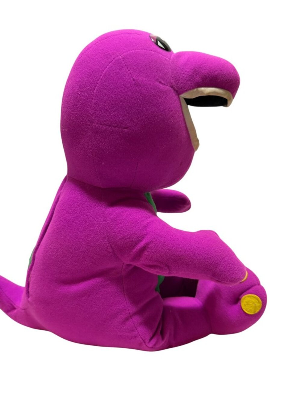 Talking Barney Dinosaur 1993 Tested Works Plush Toy - Picture 4 of 16